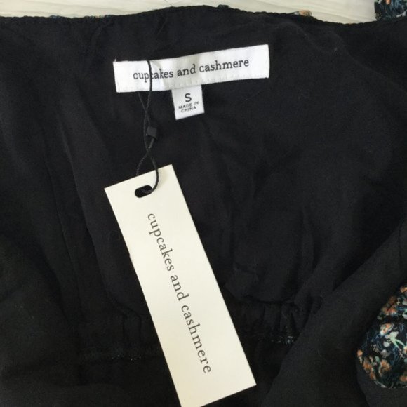 Cupcakes and Cashmere Blue Floral Sundress Sz S - Picture 6 of 7